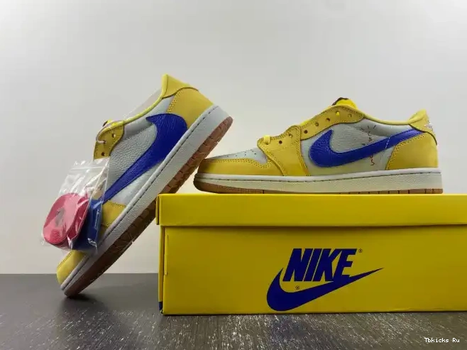 Rep TBK Canary 1 Travis Scott x Low DZ4137-700 Air Jordan OG 0325